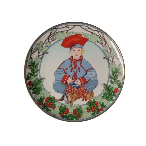 unicef Norway Collectors Plate Children of the World 738/24500 Villeroy & Boch - Picture 1 of 4